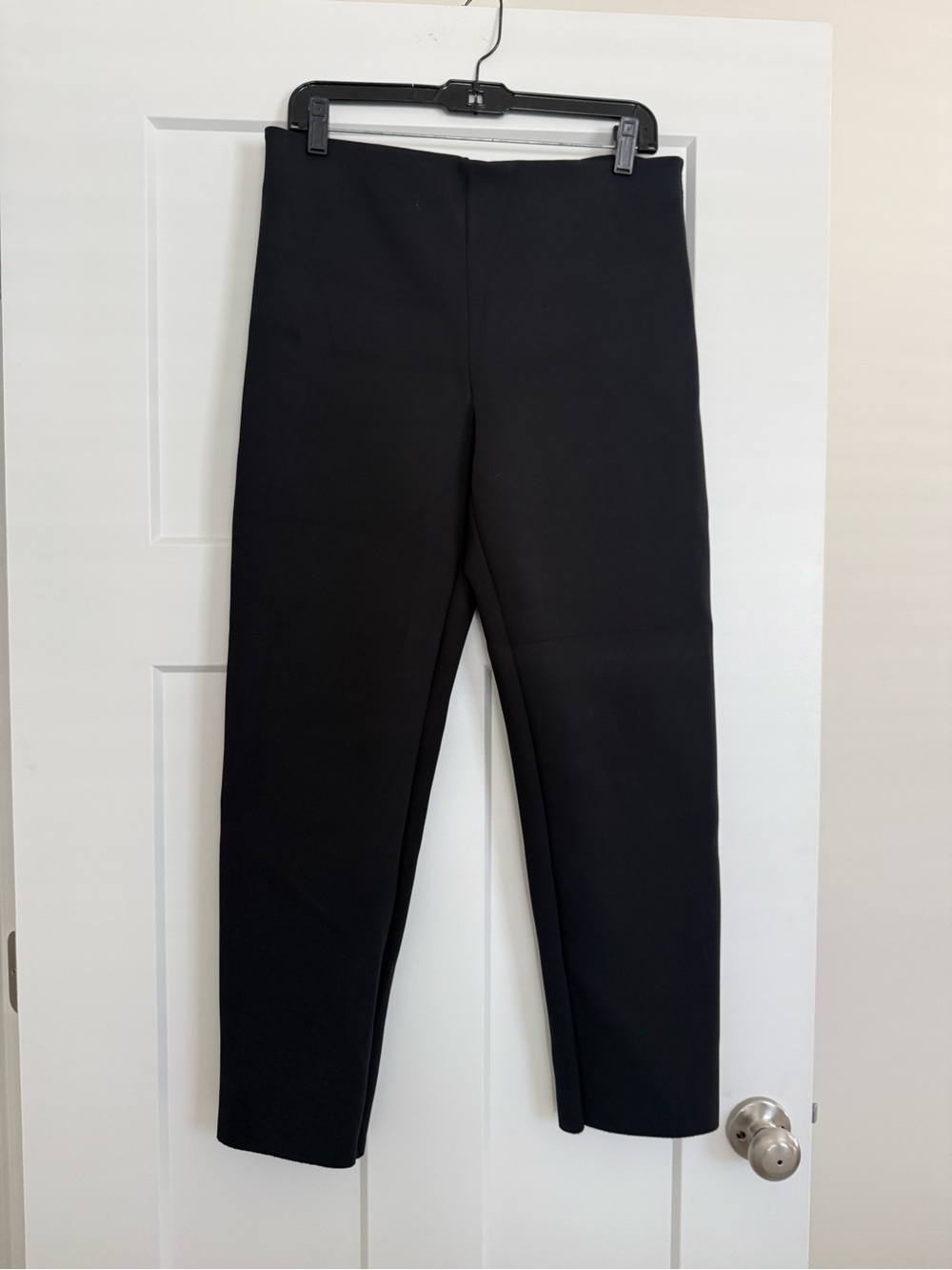 COS Black Slim Fit Scuba Leggings